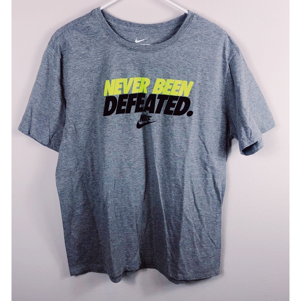 3/$20 Nike Never Been Defeated T-Shirt